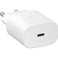 Сетевое зарядное устройство для телефона Samsung EP-TA800XWEGRU White (Type C 1хUSB 3A 25W PD Wall Charger )