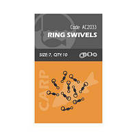 Вертлюг ORANGE AC2033 Ring Swivels size #7