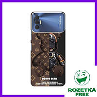 Чехол TECNO Spark 8P (Louis Vuitton Bear) / Чехлы для Техно Спарк 8р