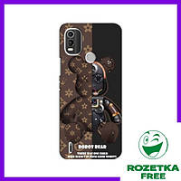 Чехол Nokia C21 Plus (Louis Vuitton Bear) / Чехлы для Нокиа С21 Плюс