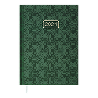 Щоденник датований 2024 BM.2163-04 VELVET А5 зелений (10)