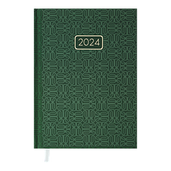 Щоденник датований 2021 BM.2163-04 VELVET А5 зелений (10)