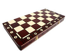 Великі дерев'яні подарункові шахи С128 Амбасадор, фото 3