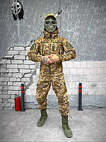 Армейская камуфляжная форма для военных Softshell, Тактическая демисезонная милитари одежда комплект 4в1