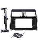 Рамка для штатної магнітоли Toyota Prado 2017+ перехідна рамка для автомагнітоли рамка авто туто, фото 6