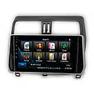 Рамка для штатної магнітоли Toyota Prado 2017+ перехідна рамка для автомагнітоли рамка авто туто, фото 3