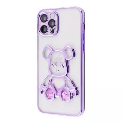 Чохол Shining Bear Case iPhone 11 (темно-фіолетовий)