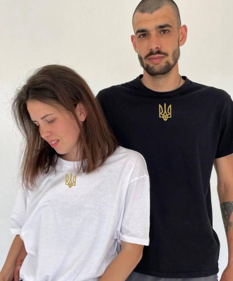 Парні патріотичні футболки з Тризубом, фото 1