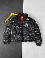 Пуховик мужской теплый (черный) NF72 современная модная короткая куртка для парней cross mood