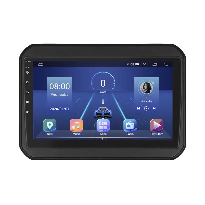 Штатна магнітола Lesko для Suzuki Ignis III 2016-2020 екран 9" 6/128Gb 4G Wi-Fi GPS Top Сузукі Ігніс 5 шт., фото 1