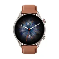 Смарт-годинник Amazfit GTR 3 Pro Brown Leather (879510)