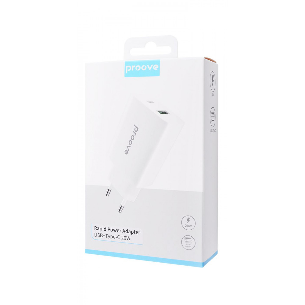 МЗП Proove Rapid 20W (Type-C + USB)
