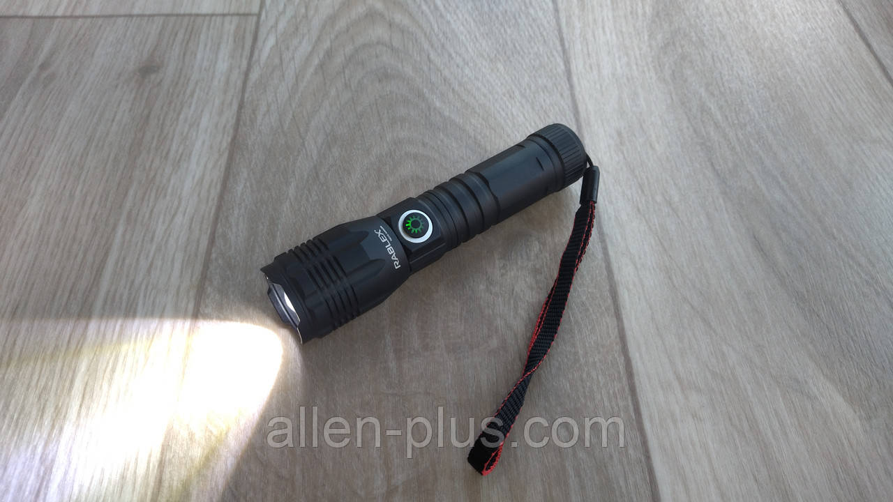 RABLEX RB243 P50 Ліхтар ручний, акумулятор 18650, USB Type C, zoom