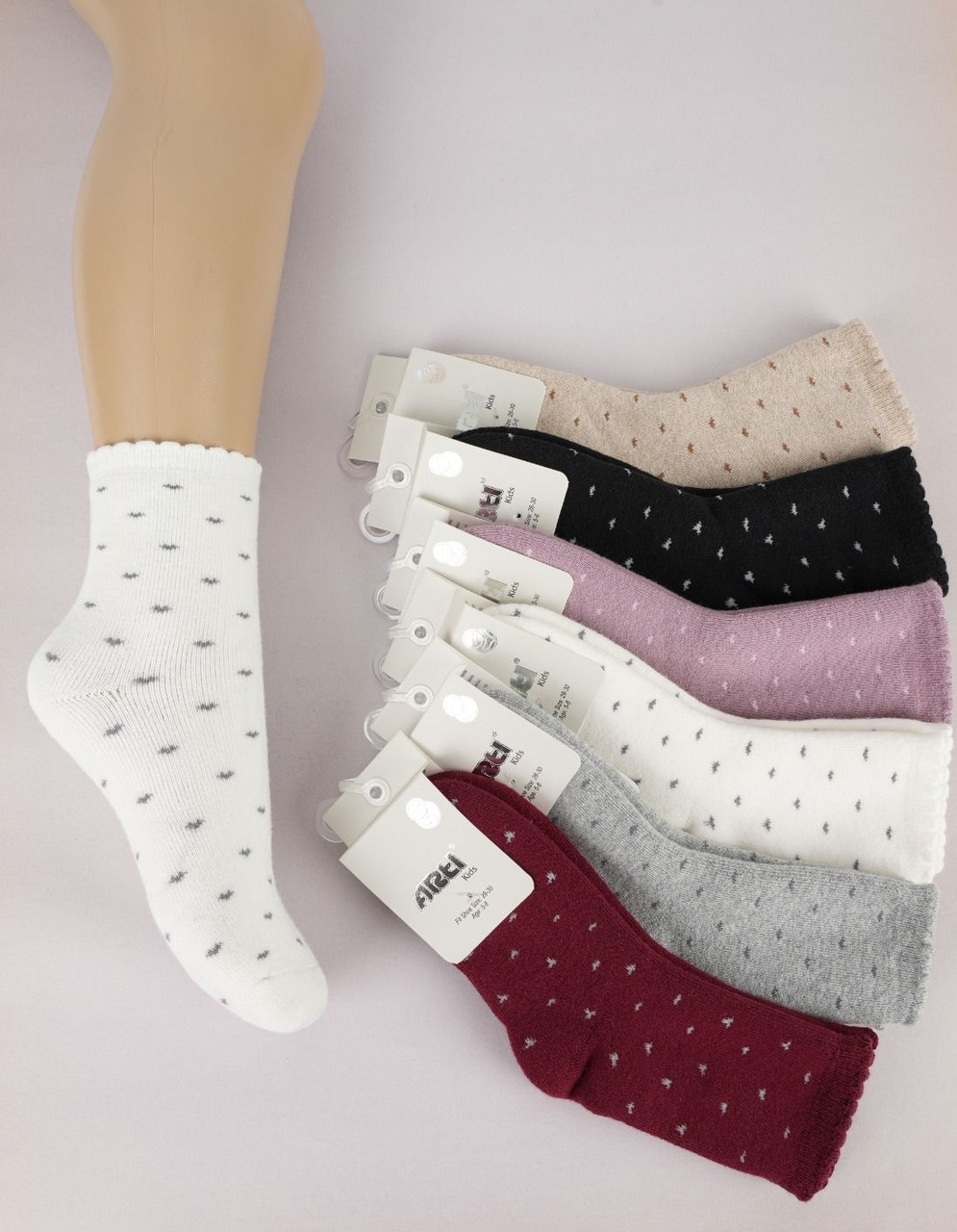 Теплі махрові шкарпетки для дівчинки Туреччина