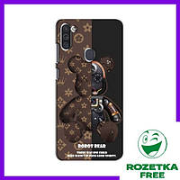 Чехол Samsung Galaxy M11 (Louis Vuitton Bear) / Чехлы для Самсунг Галакси М11