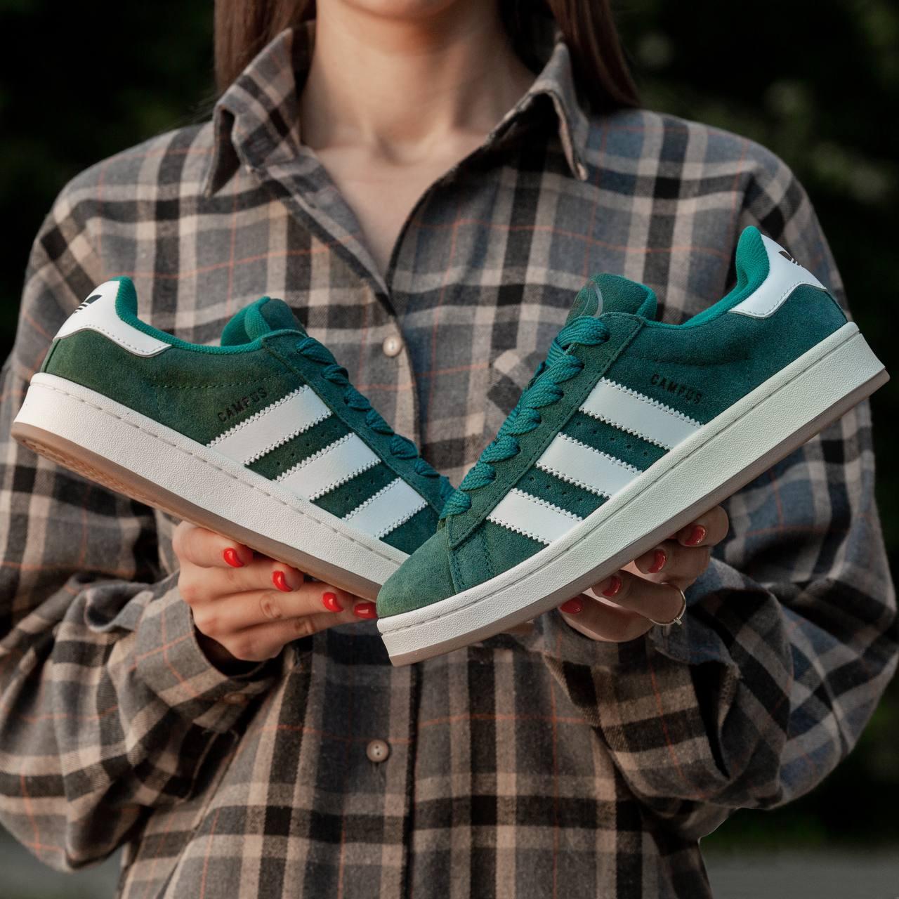Adidas campus verde militare sale