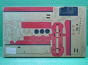 Гра Дерево Конструктор (DL-G035) Корабель, 154*154*193, фото 4