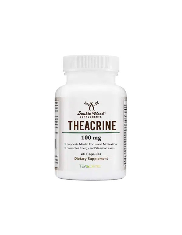 Теакрин Double Wood Theacrine 100 mg (в 1-й капсуле), 60 capsules, фото 1