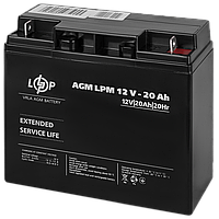 Аккумулятор кислотный AGM LogicPower LPM 12 - 20 AH