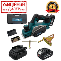 Аккумуляторный бесщеточный рубанок PROFI-TEC PCP-36V POWERLine (2 АКБ 5Ач, ЗУ, Кейс)