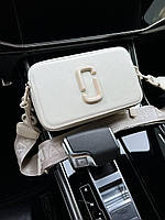 Женская сумка клатч Marc Jacobs (белая) AS378 маленькая сумочка с эмблемой Марс Якобс для девушки cross mood