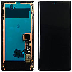 Дисплей Google Pixel 6 Pro з тачскріном OLED з рамкою та сканером