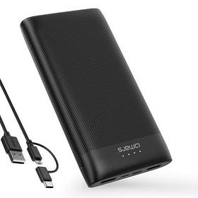 Power Bank Omars OMPB3720BKCJNL 20000 мАч USB C Power Bank (черный)