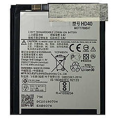 Батарея (акумулятор) Motorola HD40 Moto Z2 Force XT1789 (оригінал Китай 2730 mAh)