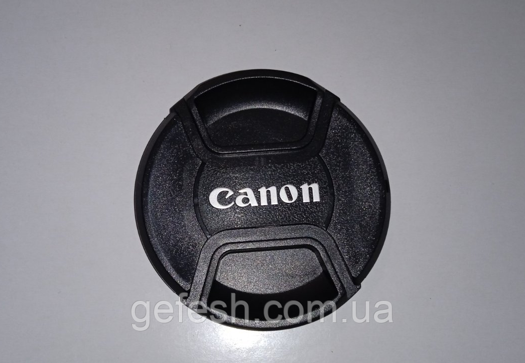 Захисна передня кришка для об'єктива 67 мм mm CANON з логотипом