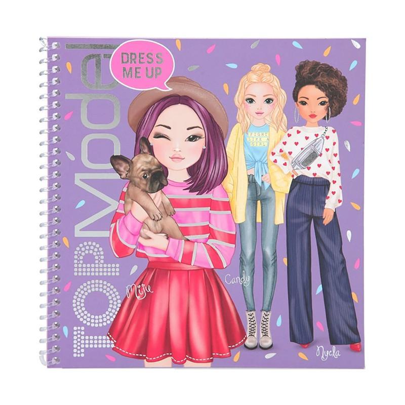 Альбом для стікерів Top model Dress me Up Love Lexy Одягни мене стікербук топ модел набір для творчості 10452_G