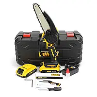 Аккумуляторная мини пила DeWalt DCM155N (24V, 5AH) АКБ Веткорез девольт