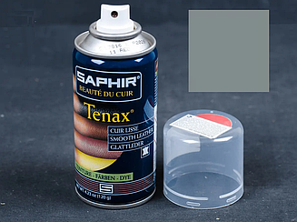 Аерозольна фарба для гладкої шкіри Saphir Tenax Spray, 150 мл Сріблястий 24