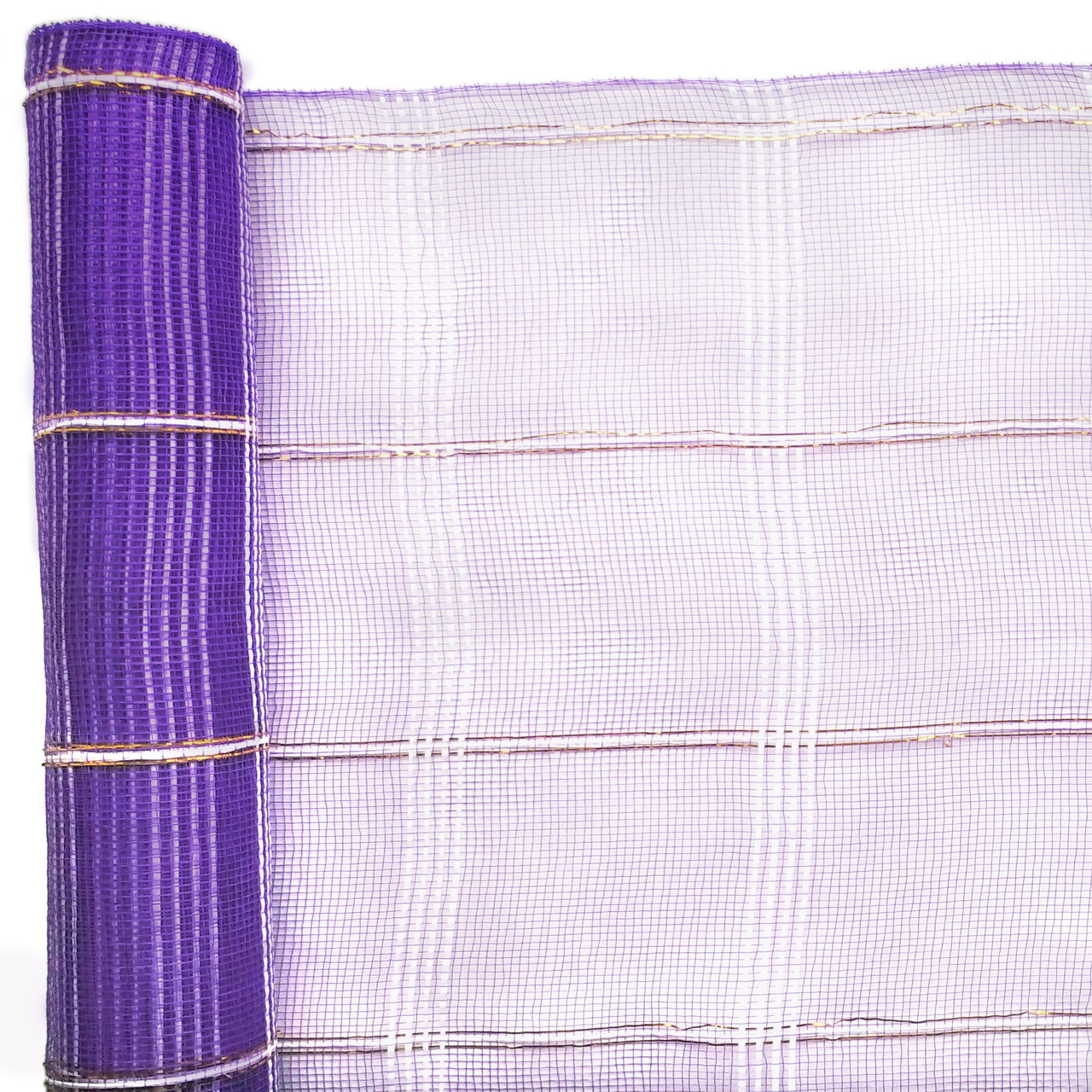 Сітка "CHECK MESH - Шотландка" (53 см х 6,5 м) фіолетова, фото 1