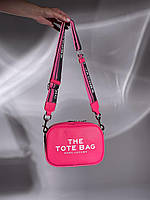 Женская сумка клатч Marc Jacobs Crossbody Leather Bag Pink (розовая) KIS02177 Марк Якобс для девушки cross