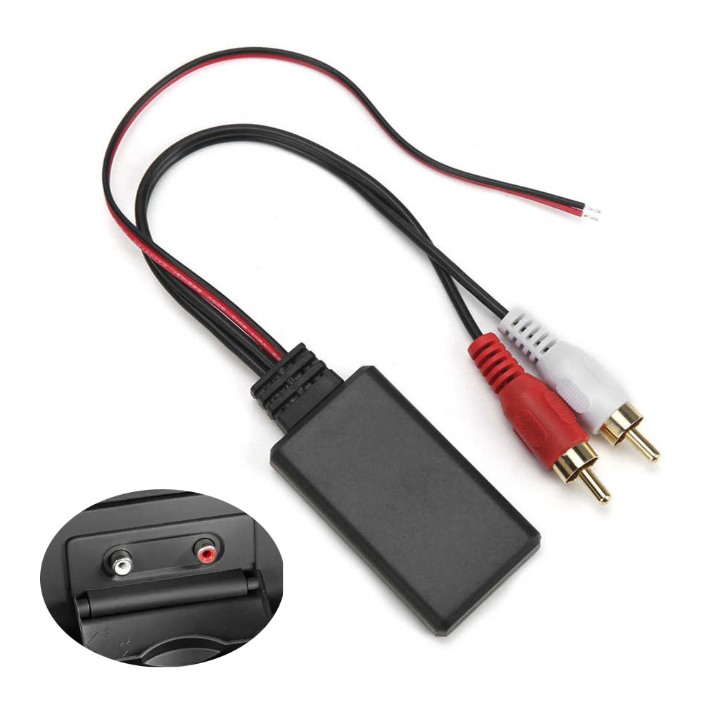 Bluetooth адаптер 2RCA для магнітоли Renault Рeugeot Mercedes [BT v.5.0]