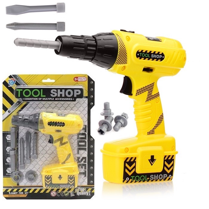 Ігровий функціональний шуруповерт "Tool Shop" арт. 880, фото 1