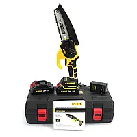 Аккумуляторная мини пила DeWalt DCM170N (24V, 5AH, шина 15 см) с бесключевой натяжкой цепи