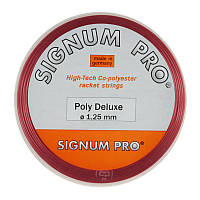 Теннисные струны Signum Pro Poly Deluxe Red 12.2 м Красный (1230-0-1)