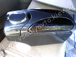 Підлокітник універсальний Vitol HJ48004/E2 чорний + карбон