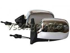 Дзеркало бічне YH-3107/LADA 04,05,07/Chrome/хром