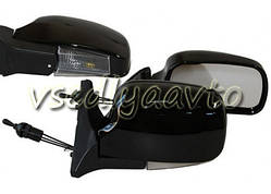 Дзеркало бічне ЗБ 3107П/LADA 04,05,07/BLACK/LED чорн/пів