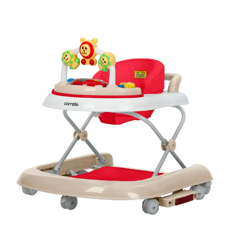 Дитячі ходунки Carello Libero (Карелло Ліберо) CRL-9602/3 Red 3 в 1 (ходунки, каталка, гойдалка)