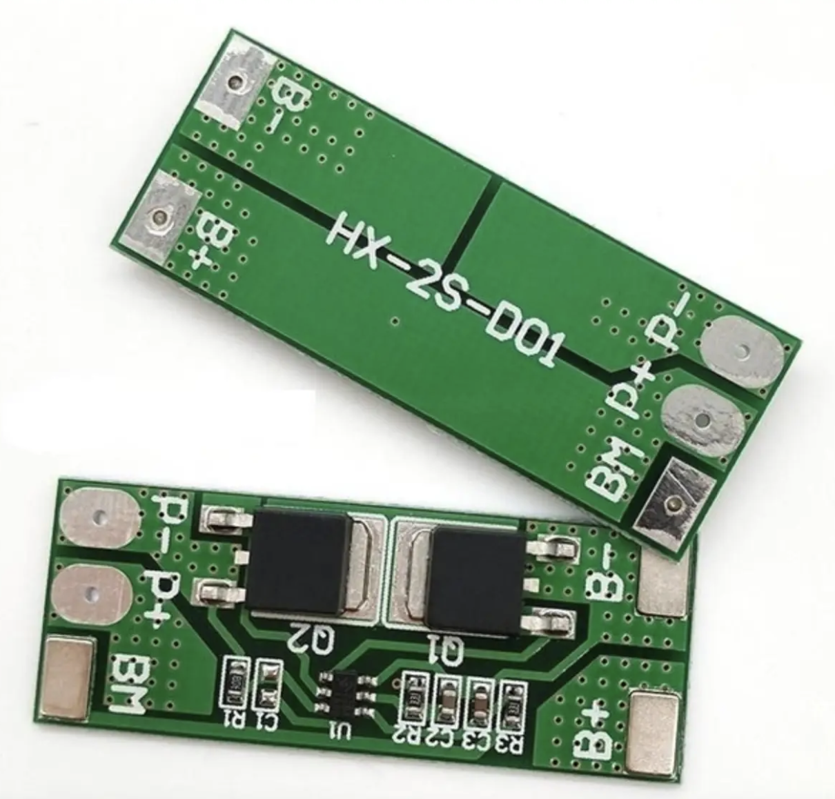 Контролер заряду/розряду LiFePO, BMS 2S 6,4В, 10А, HX-2S-D01 модуль захисту