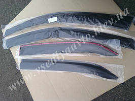 Дефлектори вікон на Nissan Leaf