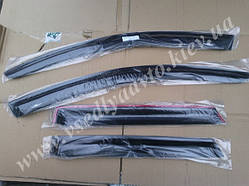 Дефлектори вікон на NISSAN QASHQAI з 2006-2014 рр. 5-місний (HIC)