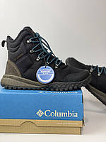 Мужские зимние кожаные ботинки Columbia с OMNI-HEAT 40 размер.