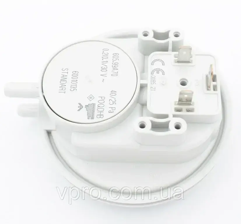 Пресостат для газового котла, Ferroli (Ферролі), Hermann (Херман), Immergas (Імергаз)