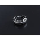 Сережка, кільце піратське з візерунком (eas-039), фото 2