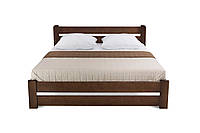 Двуспальная кровать MECANO из дерева сосна 140 x 190 Престиж Светлый орех 19MKR02