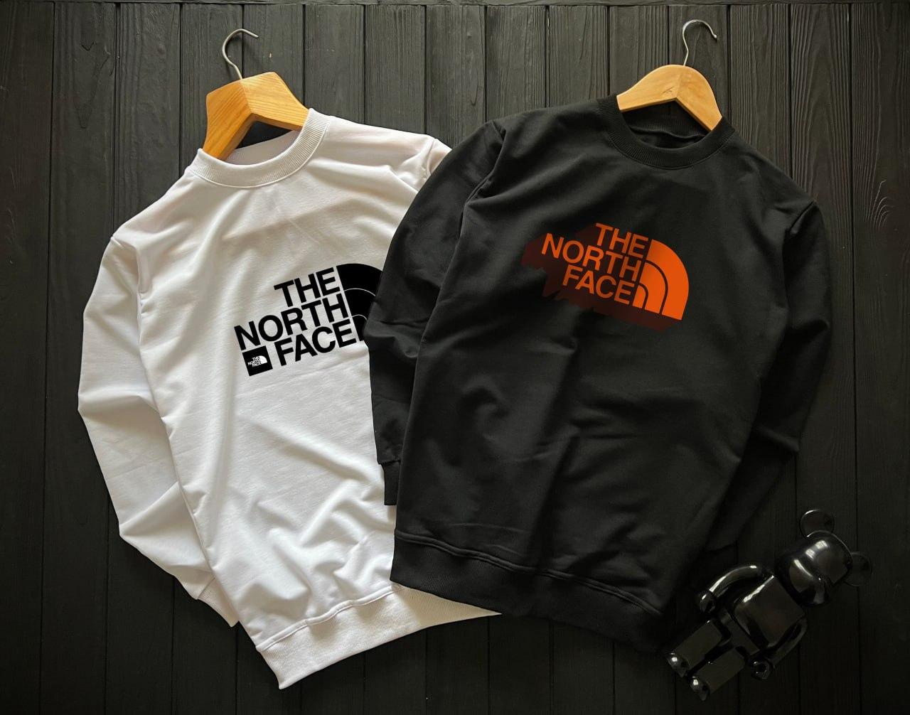 Світшот чоловічий The North Face осінній весняний літній кофта чоловіча норт фейс толстовка весна білий
